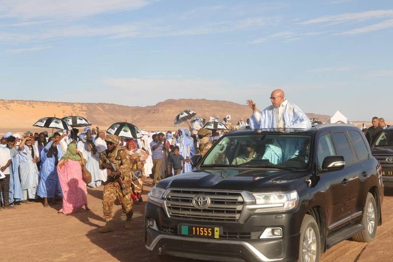 الرئيس حضر انطلاق المهرجان